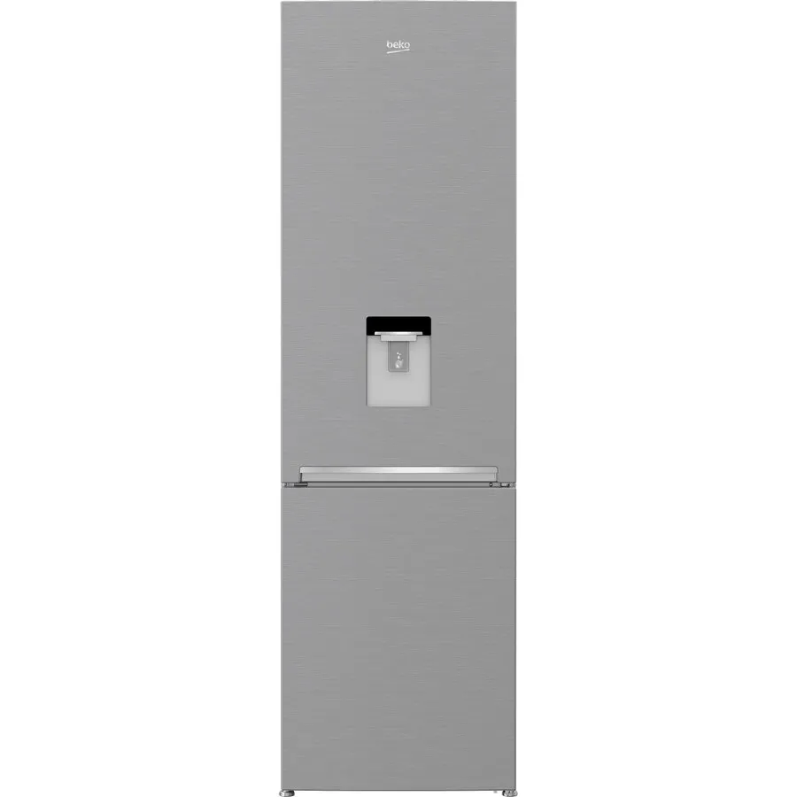 Beko Combina frigorifica Beko RCSA406K40DXBN, 386L, Clasa E, H 202.5 cm, Argintiu