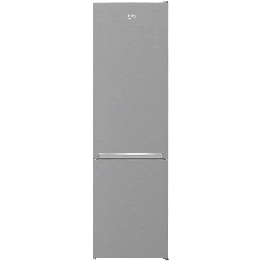 Beko Combina frigorifica Beko RCSA406K40XBN, 386L, Clasa E, H 201 cm, Argintiu