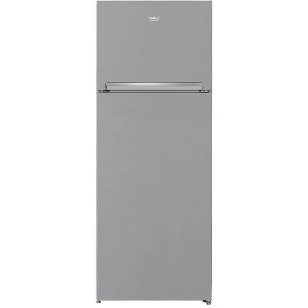 Beko Frigider cu doua usi BEKO RDNE455K40XBN, No Frost, 406 l, H 185 cm, Clasa E, argintiu