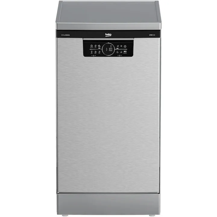 Beko Masina de spalat vase independenta Beko BDFS26050XQ, Clasa B, 10 seturi, 6 programe, 45 cm, inox