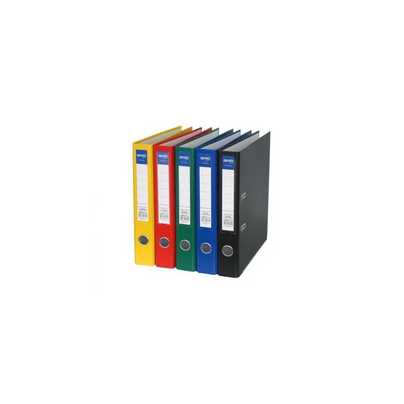 Biblioraft Plastifiat, Rosu, 5.5 cm