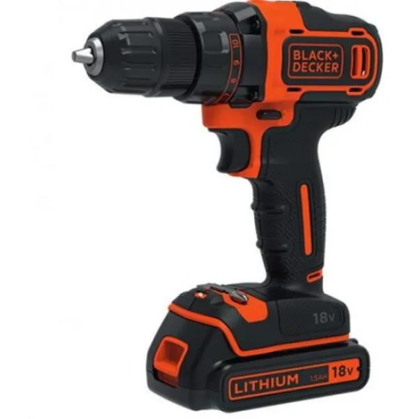 Black&nbsp;&&nbsp;Decker Masina de gaurit si insurubat Black & Decker BDCDD186K-QW, 1 acumulator