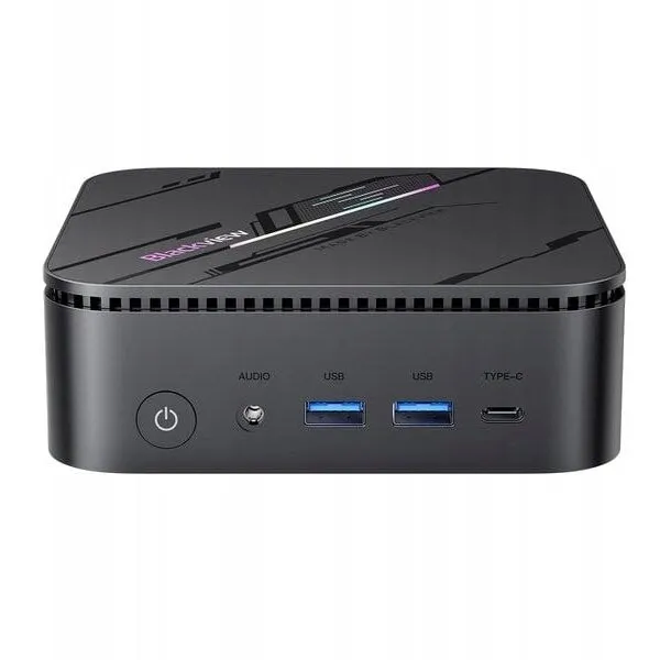 Blackview Sistem Desktop Mini PC Blackview MP100 Pro, Intel Core i9‑12900HK, 16GB RAM,SSD 512GB, Windows 11 Pro, Negru