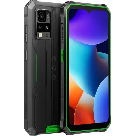 Blackview Telefon Mobil Blackview BV4800 Pro, Procesor Unisoc T606, Ecran IPS LCD touchscreen 6.56, 4GB RAM, 128GB Flash, Camera Duala 16 + 2 MP, Wi-Fi, 4G, Dual Sim, Android, Negru/Verde