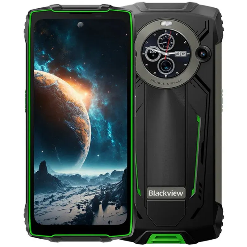 Blackview Telefon mobil Blackview Rugged BV8200, Display 6.5 FHD 1080x2400, IPS, Memorie interna 256GB, Memorie 12GB RAM, Dual SIM, 4G, Tri-Camera, Verde