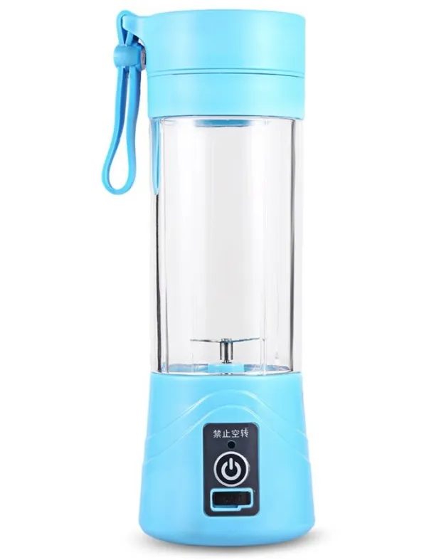 Blender electric portabil reincarcabil ALBASTRU