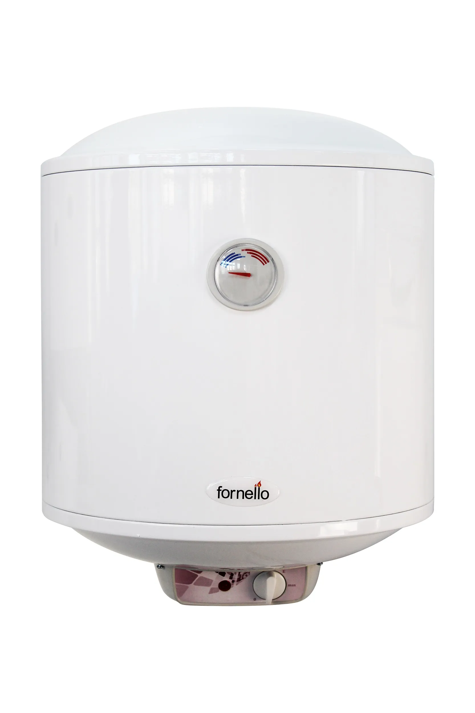 Boiler electric Fornello Titanium Plus 50 litri, 2000 watt, reglaj extern al temperaturii, emailat cu titan