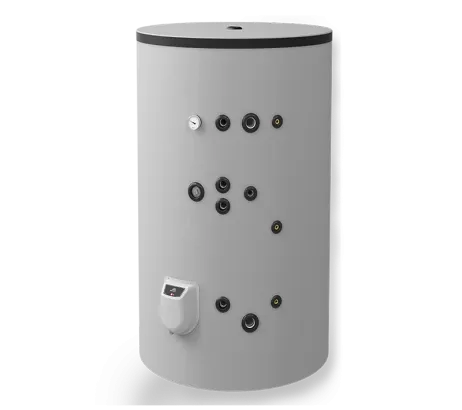 Boiler solar cu 2 serpentine si rezistenta electrica ELDOM FV75010FS2 - 750 litri 12 kW