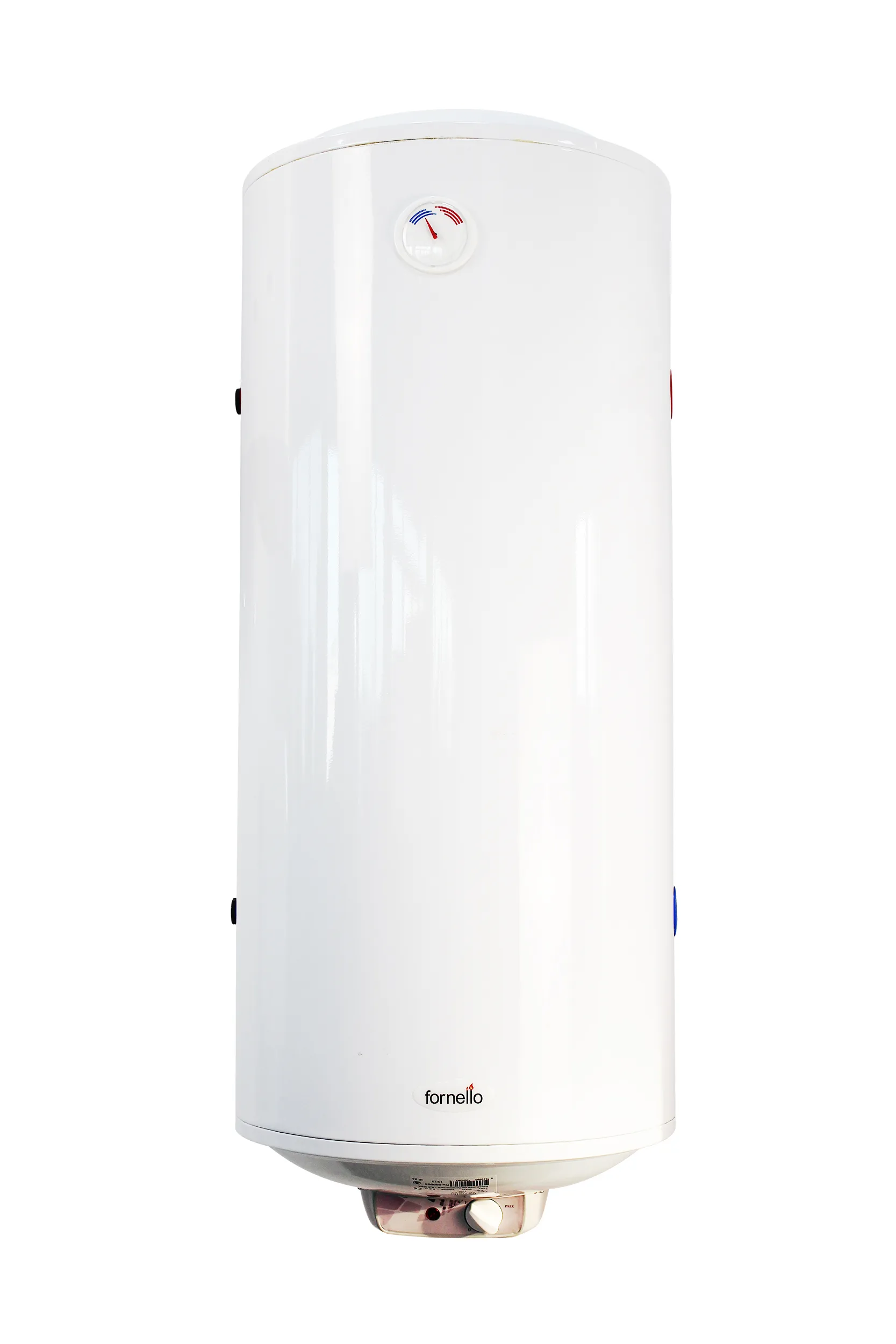 Boiler termoelectric Fornello Titanium Plus 120 litri, 2000 watt, racord lateral, reglaj extern al temperaturii