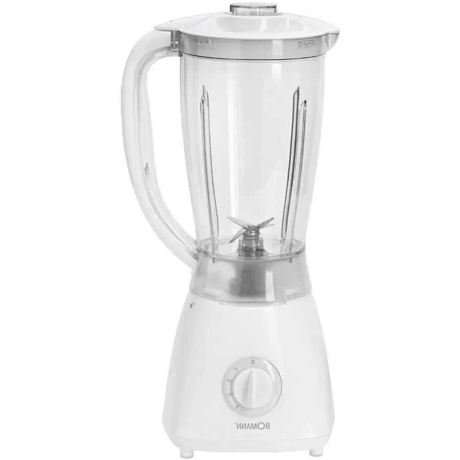 Bomann Turmix Bomann UM 378 Tip: Blender,set Mixer Putere: 500W W Numar trepte de viteza: 5,+ viteza turbo