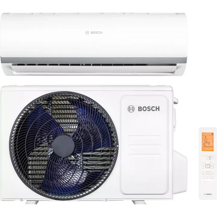 BOSCH Aparat de aer conditionat Bosch Climate 2000, 9000 BTU, A++/A+, Filtru catalizator rece, functie Wind avoid me, functie Follow-me, alb