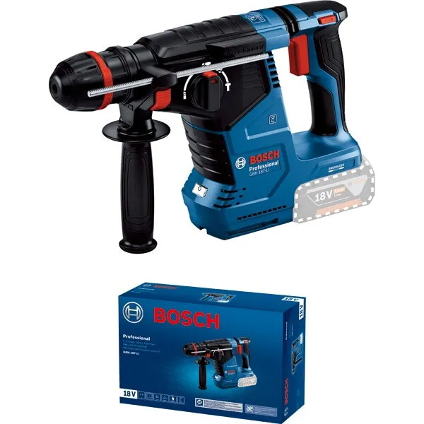 BOSCH Bosch GBH 187-LI (solo) Ciocan rotopercutor brushless Li-Ion 18V, 2.4J, fara acumulator in set