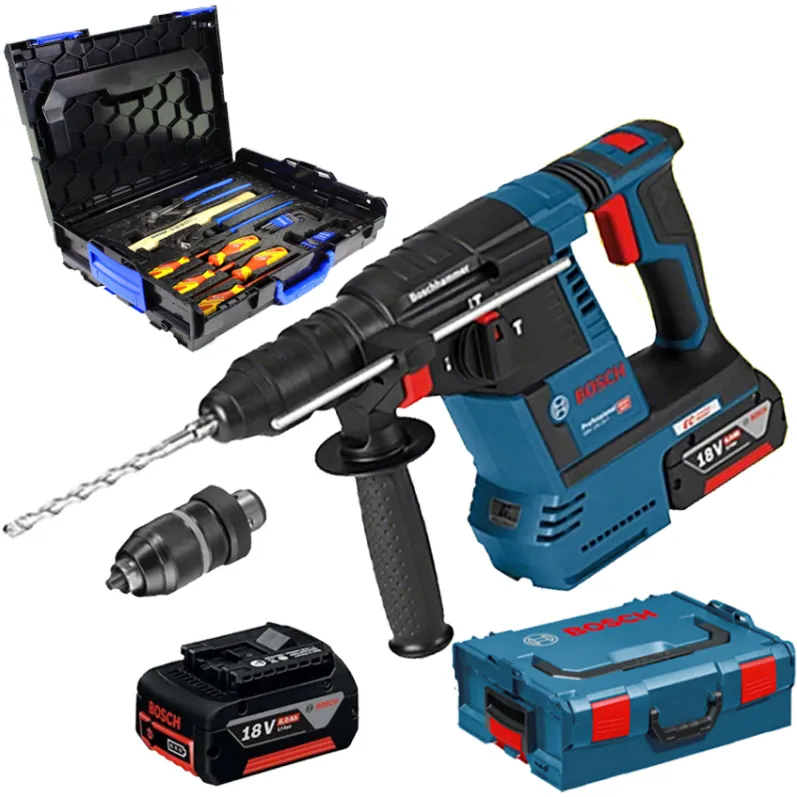 BOSCH Ciocan rotopercutor cu acumulator Bosch Professional GBH 18V-26 SDS Plus Solo (doar aparatul)