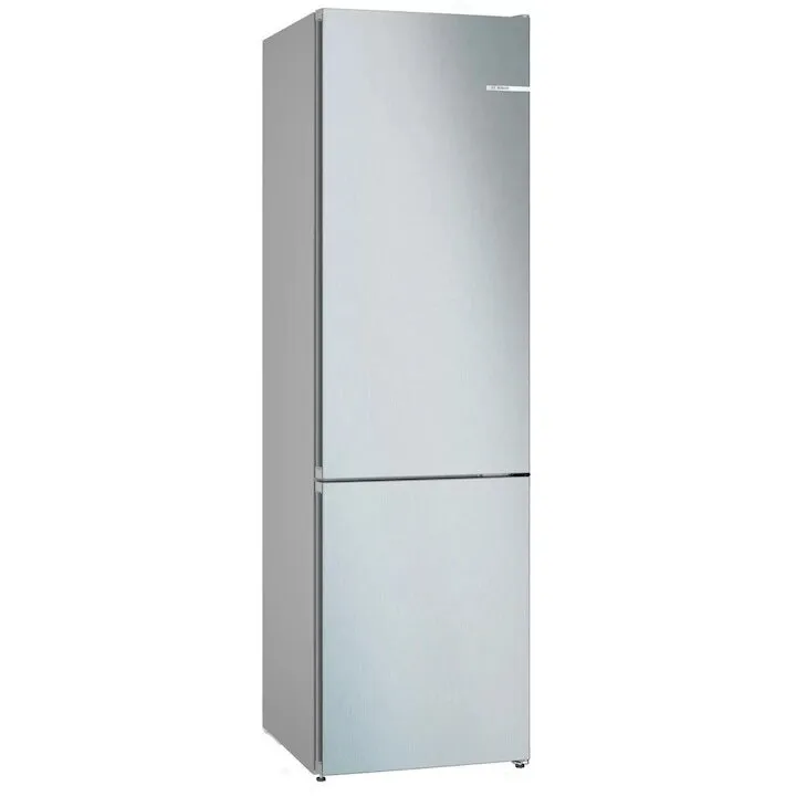 BOSCH Combina frigorifica Bosch KGN392LDF, 363 L, NoFrost, Display TouchControl, Raft sticle, Iluminare LED, MultiAirFlow, VitaFresh XXL, Clasa D, H 203 cm, Inox