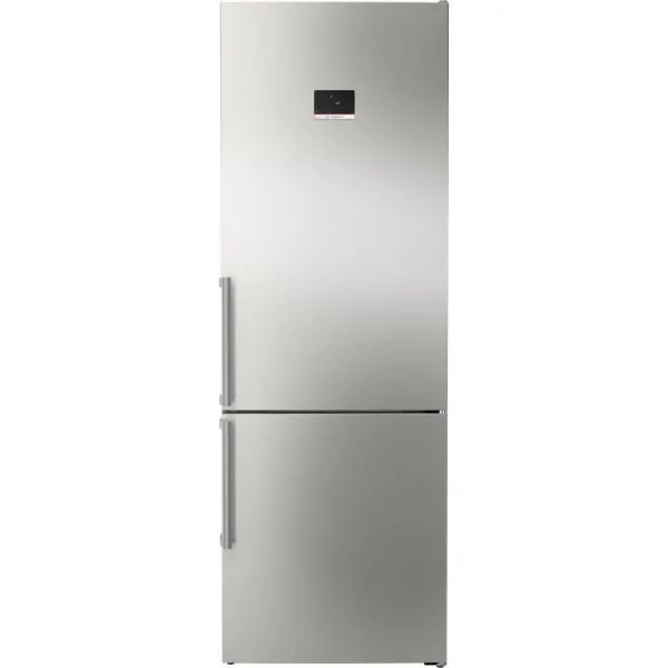 BOSCH Combina frigorifica Bosch KGN49AICT, 440 l, NoFrost, MultiAirFlow, Clasa C, H 203 cm, Inox