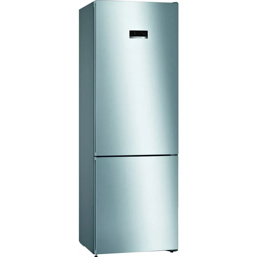 BOSCH Combina frigorifica Bosch KGN49XIEA, 438 l, NoFrost, VitaFresh, Display touch control, Raft sticle, PerfectFit, Clasa E, H 203 cm, Inox antiamprenta