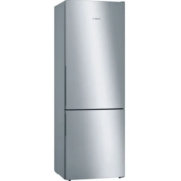 BOSCH Combina frigorifica independenta Bosch, Seria 6 KGE49AICA, 201x70cm, Inox anti amprenta
