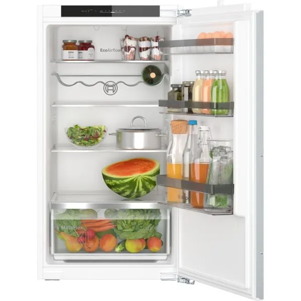 BOSCH Frigider cu o usa incorporabil Bosch KIR31VFE0, 165 l, EcoaAirflow, Iluminare LED, Clasa E, H 102 cm