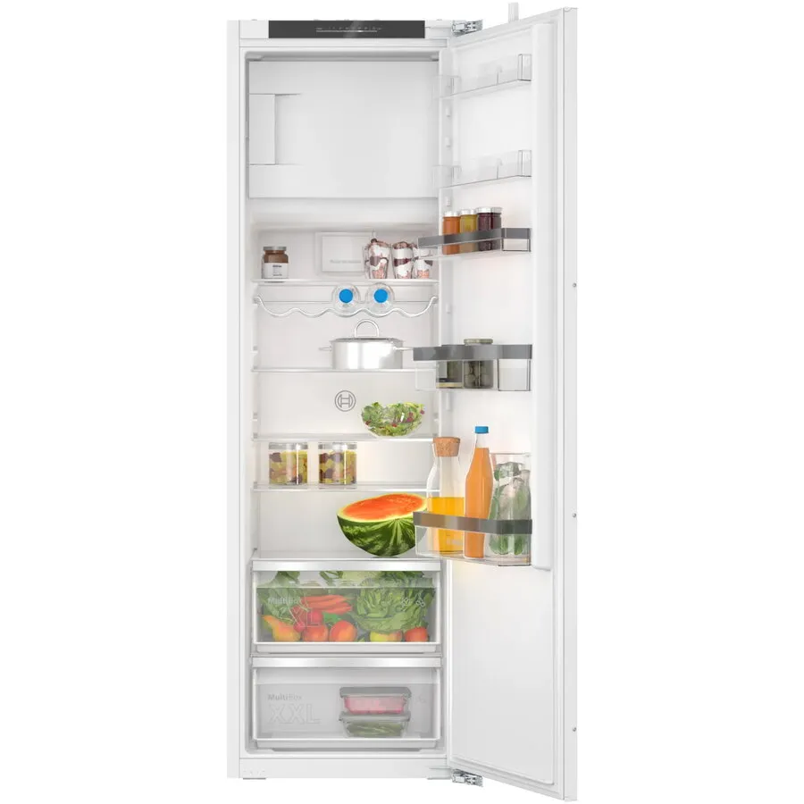 BOSCH Frigider incorporabil cu o usa Bosch KIL82VFE0, 280 l, Clasa E, Usa reversibila, H 177,2 cm, Inox