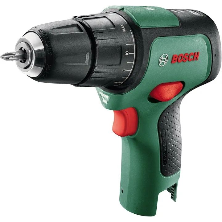BOSCH Masina de gaurit si insurubat (bormasina) pe acumulator Bosch EasyImpact 12 , 12 V, 1300 RPM, 10 mm mandrina rapida, fara acumulator/incarcator