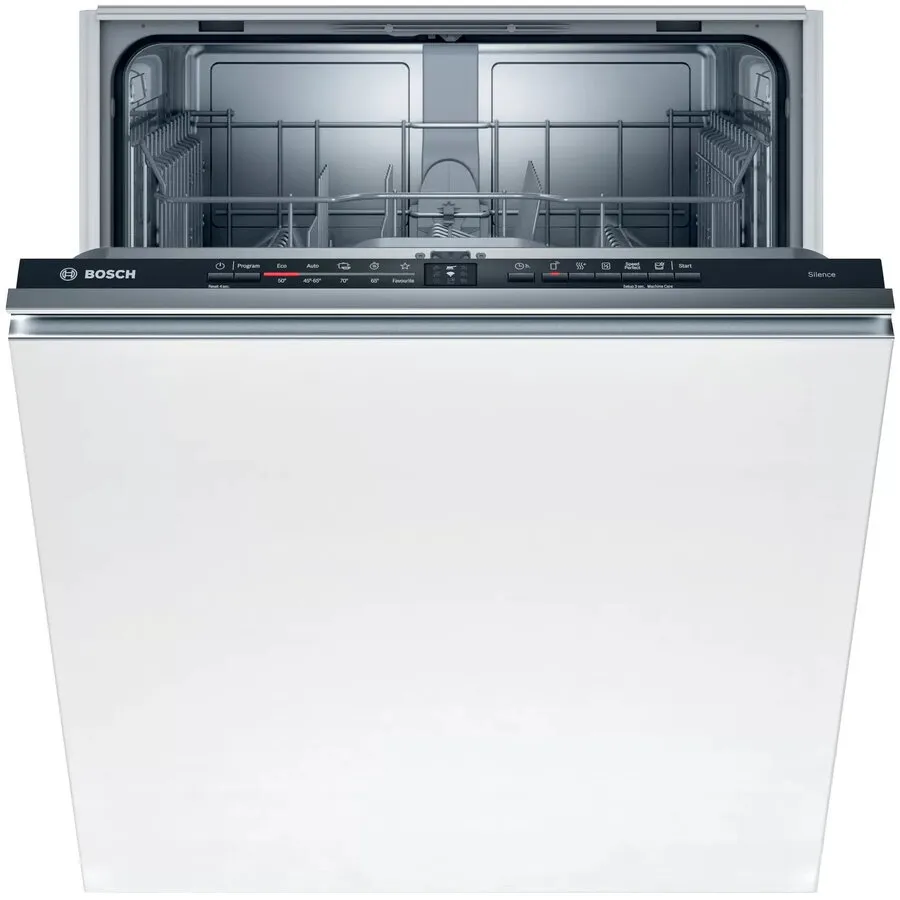 BOSCH Masina de spalat vase incorporabila Bosch SMV2ITX18E, 12 seturi, 5 programe, Clasa E, Home Connect, ExtraDry, Easy Start, 60 cm, Alb