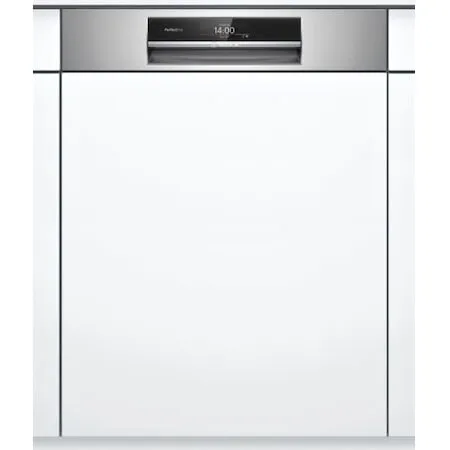 BOSCH Masina de spalat vase semi-incorporabila Bosch SMI8YCS03E, 14 seturi, 8 programe, Clasa B, PerfectDry, Program inteligent, HomeConnect, 60 cm