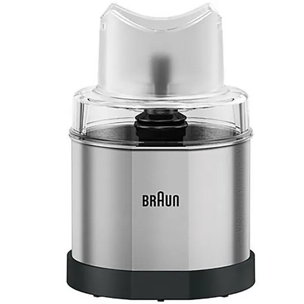 BRAUN Accesoriu pentru MultiQuick 7si 9, rasnita de cafea si condimente MQS270SI, vas din otel inoxidabil, baza anti-alunecare, compatibil cu unitati cu motor taiat drept, fara bpa