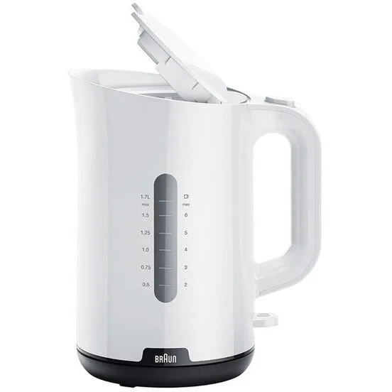 BRAUN Fierbator de apa Braun WK1100WH, 1.7 L, 2200 W (Alb)