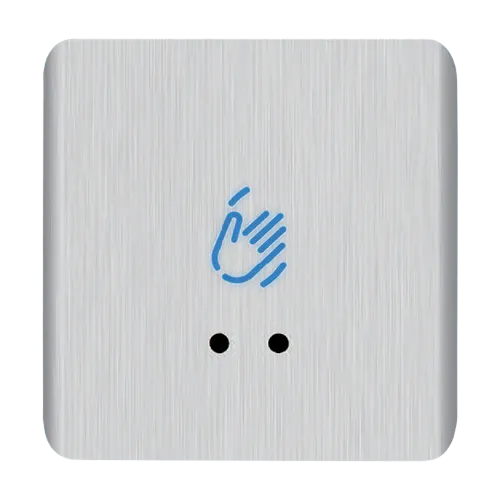 Buton de iesire Touchless ajustabil, aluminiu, argintiu, montaj aparent, IP66 CSB-20C30S-AL1