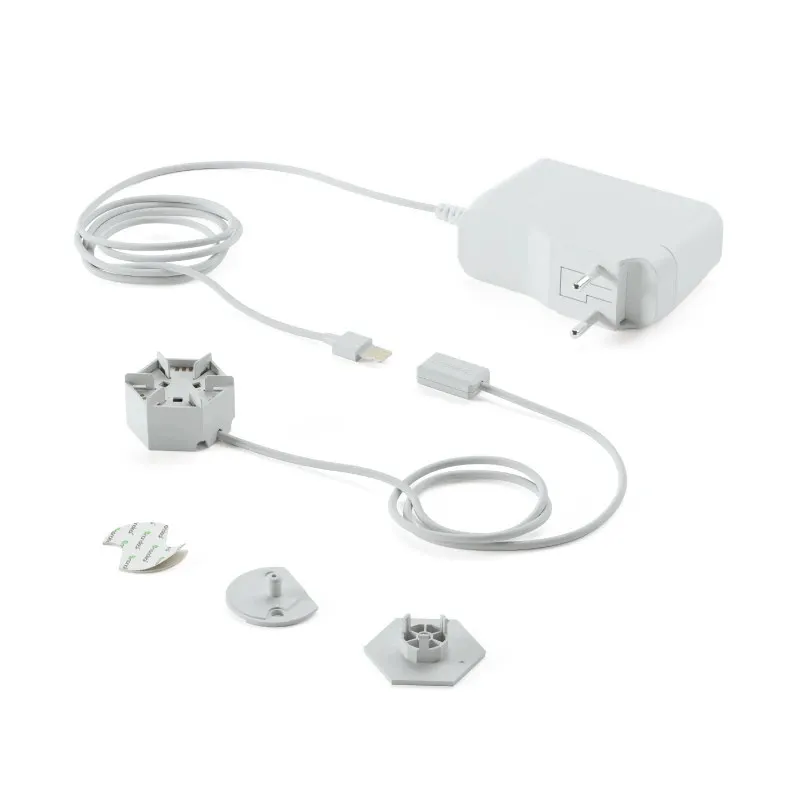 Cablu alimentare pentru Nanoleaf Lines, 42W, Conector Type-C, Alb