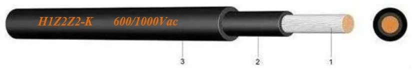 CABLU PANOU SOLAR H1Z2Z2-K 1X4 NEGRU