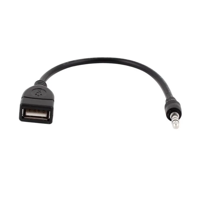 Cablu USB Mama,  Jack 3.5 mm 4P, 0.2 m, Goobay