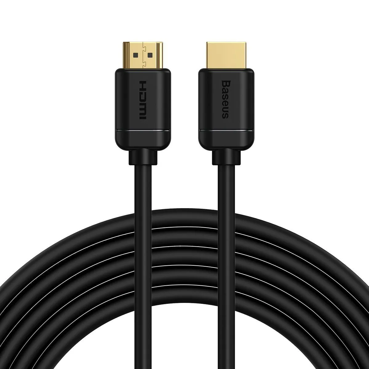 Cablu video Baseus HDMI tata - HDMI tata, 4K, 30Hz, 3D, HDR, 18Gbps, 5m, Negru