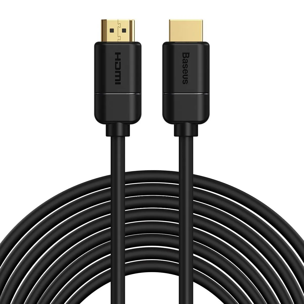 Cablu video Baseus HDMI tata - HDMI tata, 4K, 30Hz, 3D, HDR, 18Gbps, 8m, Negru