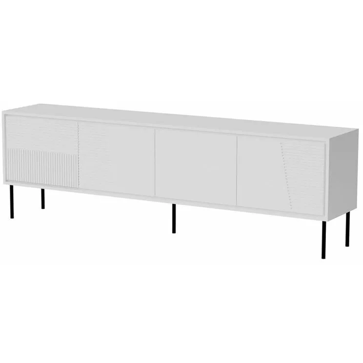 Cama&nbsp;MEBLE Comoda Cama Meble, PAL/MDF, 200x38x62cm, Alb
