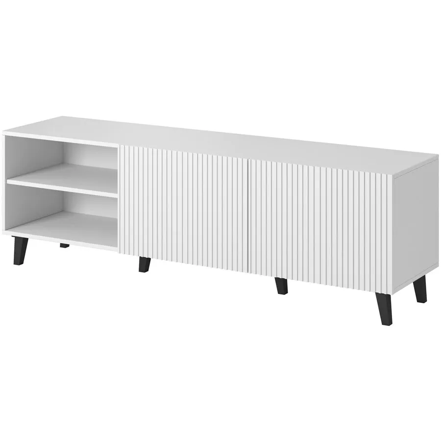 Cama&nbsp;MEBLE Comoda TV Cama Meble Pafos, 150x42x52cm, Alb mat