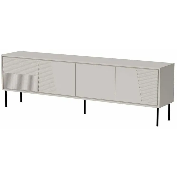 Cama&nbsp;MEBLE ComodaTV Cama Meble, PAL-MDF, 200x38x62cm, Casmir mat