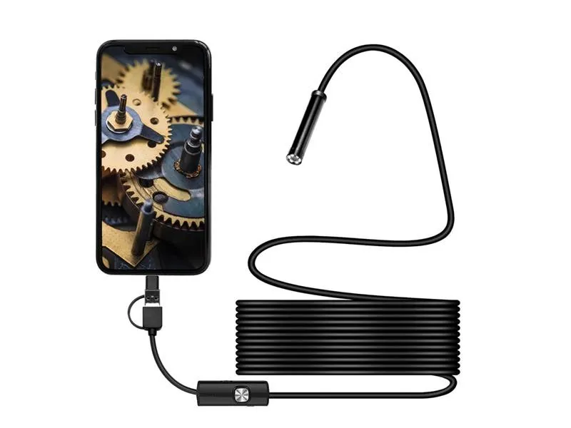 Cameră endoscopică pentru telefon mobil 3,5 m