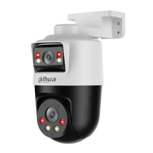 Camera de supraveghere IP PTZ Dahua, 2+2MP, 4mm, Smart Dual Light 30m, microfon, difuzor, sirena, SMD 3, PoE, IP66 -  SDT2A200-2F-NB-A-PV-0400