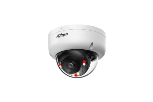 Camera IP Dahua 6MP, Smart Dual Light 30m, lentila fixa 2.8mm, microfon, PoE, IP67, IK08 - IPC-HDBW1639E1-A-IL-0280B-S6