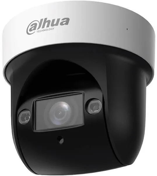 Camera IP Speed Dome PTZ Dahua WizSense, 4MP, lentila motorizata 2.8 - 12mm, IR 50m, zoom optic 4x, microfon, PoE - SD29404DB-GNY