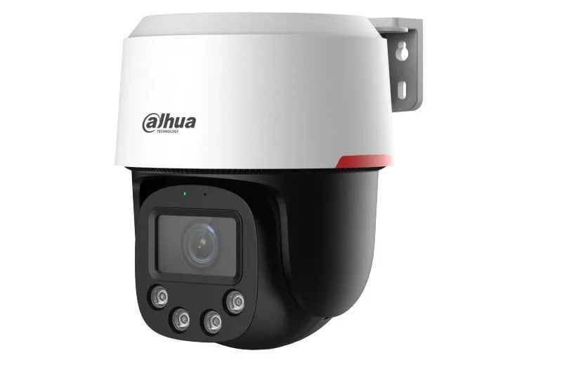 Camera speed dome IP WizSense Dahua, 4MP, lentila 4mm, WizColor, LED alb 30m, Alarma, Audio bidirectional, PoE, IP66 - SD2C400NA-B-PV-0400-S2-PRO