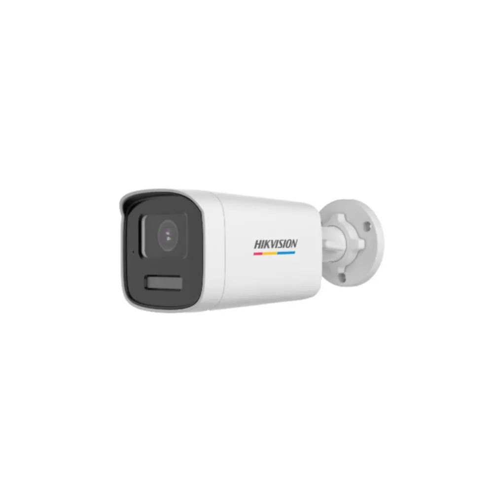 Camera supraveghere cu iluminare duala Hikvision DS-2CE12UF3T-LS, 8 MP, 2.8 mm, color, IR/lumina alba 40 m, microfon