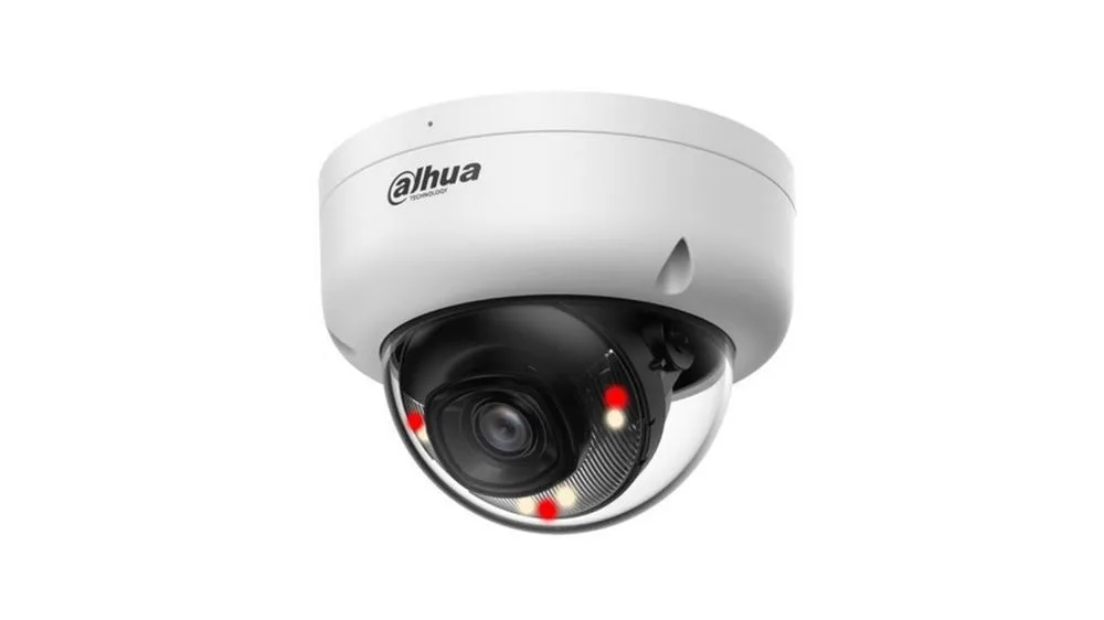 Camera supraveghere dome IP Dahua, 2MP, lentila 2.8mm, Iluminare duala, microfon, PoE, IP67, IK08 - IPC-HDBW1239E1-A-IL-0280B-S6