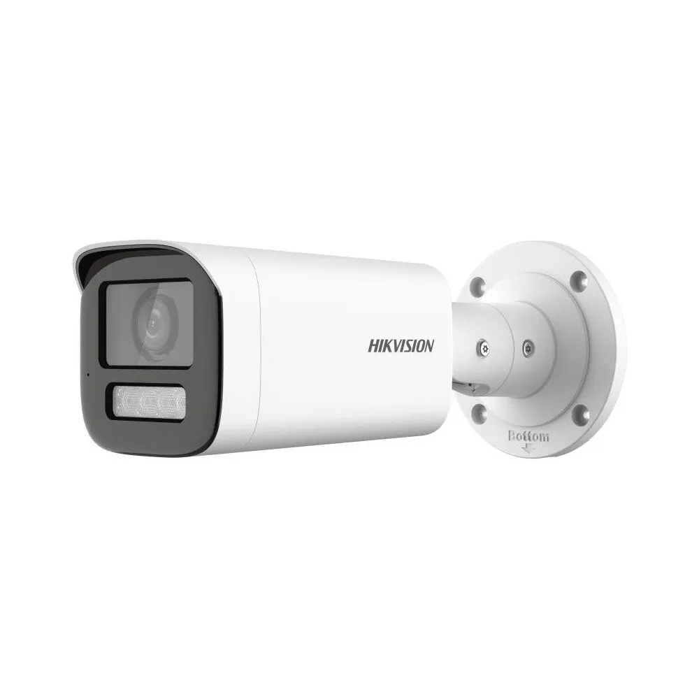 Camera supraveghere exterior Hikvision Hybrid Light ColorVu DS-2CE19DF3T-LSZE(2.8-12MM), 2 MP, motorizata 2.8-12 mm, lumina alba 60 m, IR 60 m, microfon , IP67, PoC