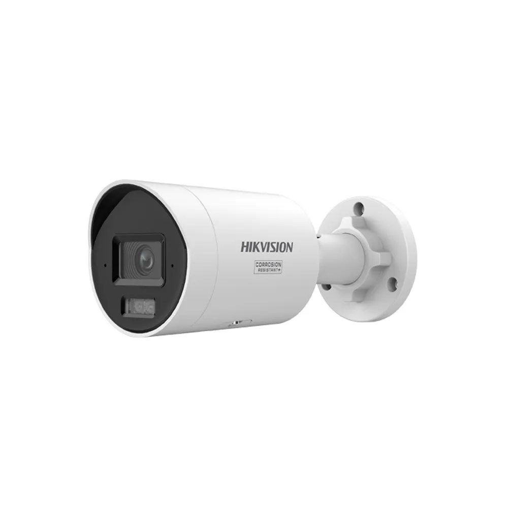 Camera supraveghere exterior IP cu iluminare duala Hikvision ColorVu DS-2CD2047G3-LI2UY, 4 MP, 2.8 mm, IR/lumina alba 40 m, slot card, ONVIF, PoE