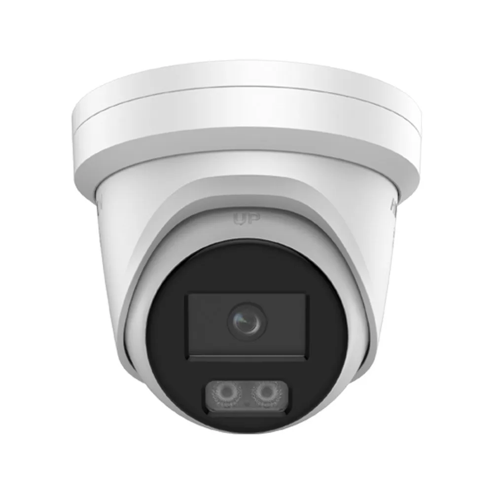 Camera supraveghere exterior IP cu iluminare duala Hikvision ColorVu DS-2CD2387G3-LIY, 8 MP, 2.8 mm, IR/lumina alba 30 m, slot card, anti-coroziune, PoE