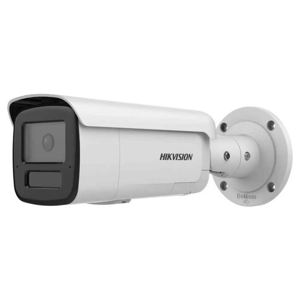 Camera supraveghere exterior IP Hikvision AcuSense DS-2CD2T86G2H-IS2U/SL, 8 MP, IR 60 m, 2.8 mm, slot card, microfon si difuzor, sirena, lumina stroboscopica, PoE