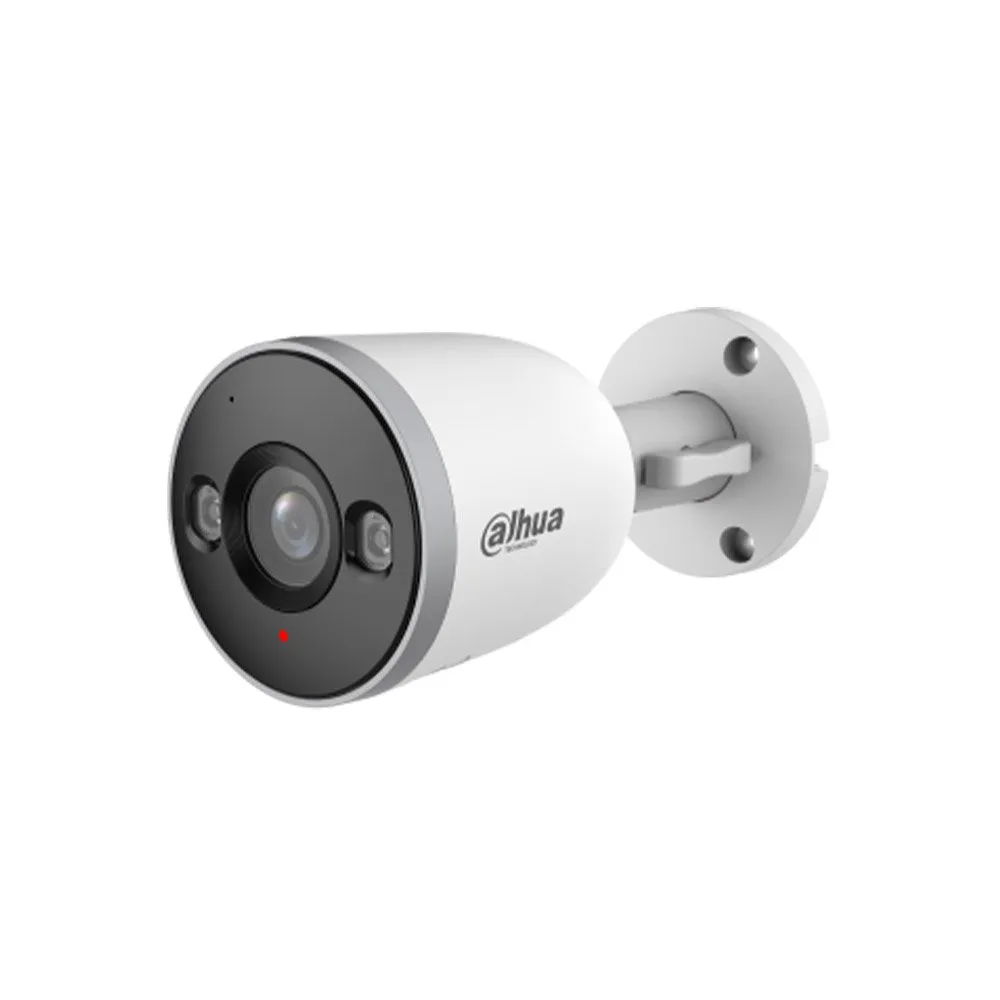 Camera supraveghere exterior WiFi cu iluminare duala Dahua F5D-IL, 5 MP, 2.8 mm, 2.4 GHz, Wi-Fi, IR/lumina calda 30 m, microfon, slot card