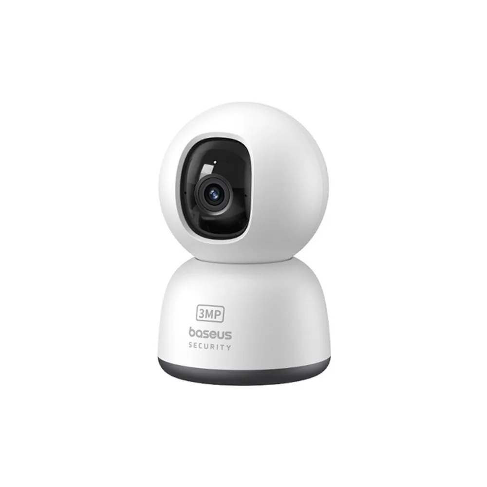 Camera supraveghere interior wireless WiFi Baseus P1 Lite, 3 MP, 8x zoom, IR, microfon si difuzor, slot card